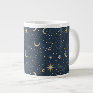 Celestial Constellation - Starry Night (1) Jumbo-Tasse