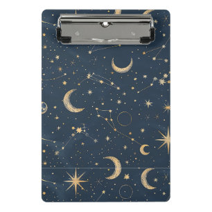 Celestial Constellation - Starry Night (1) Mini Klemmbrett
