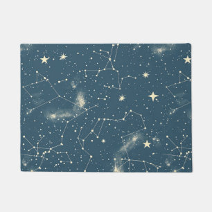 Celestial Constellation - Starry Night (2) Fußmatte
