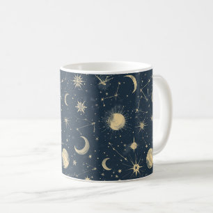 Celestial Constellation - Starry Night (3) Kaffeetasse