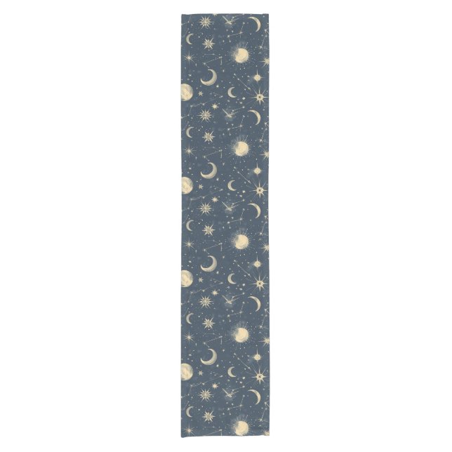 Celestial Constellation - Starry Night (3) Kurzer Tischläufer (Vorderseite)