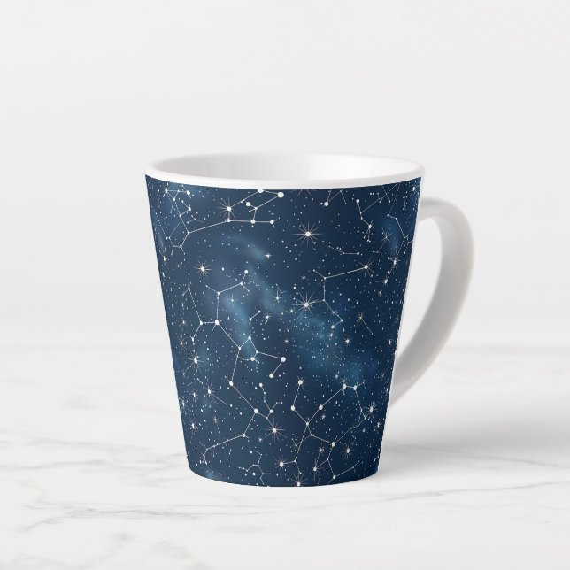 Celestial Constellation - Starry Night (3) Milchtasse (Rechte Ecke)