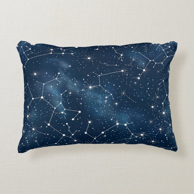 Celestial Constellation - Starry Night (4) Dekokissen (Vorderseite)