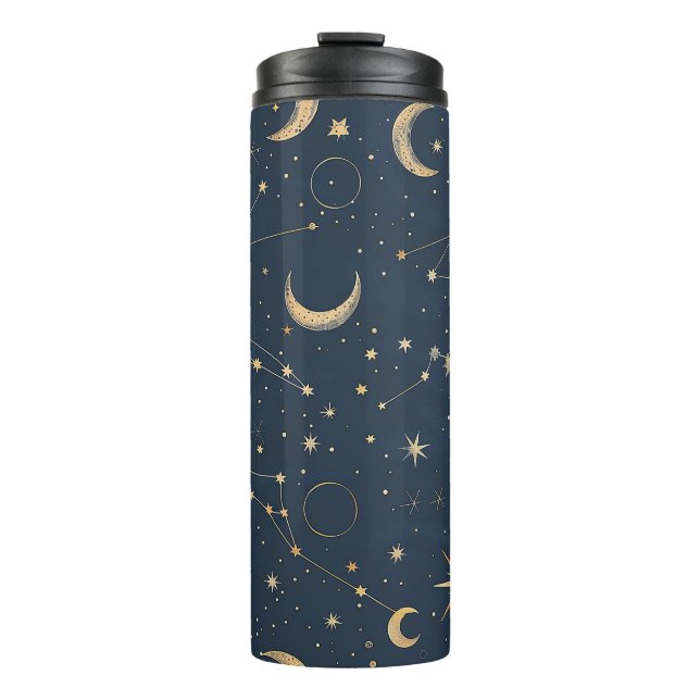 Celestial Constellation - Starry Night (4) Thermosbecher (Vorderseite)