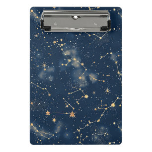 Celestial Constellation - Starry Night (5) Mini Klemmbrett