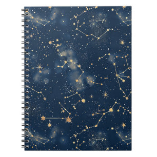Celestial Constellation - Starry Night (5) Notizblock