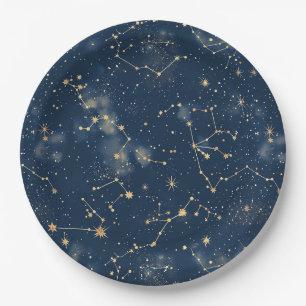 Celestial Constellation - Starry Night (5) Pappteller