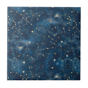 Celestial Constellation - Starry Night (6) Fliese