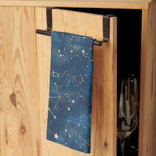 Celestial Constellation - Starry Night (6) Geschirrtuch