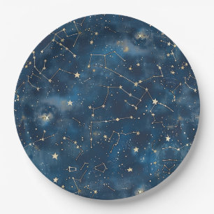 Celestial Constellation - Starry Night (6) Pappteller
