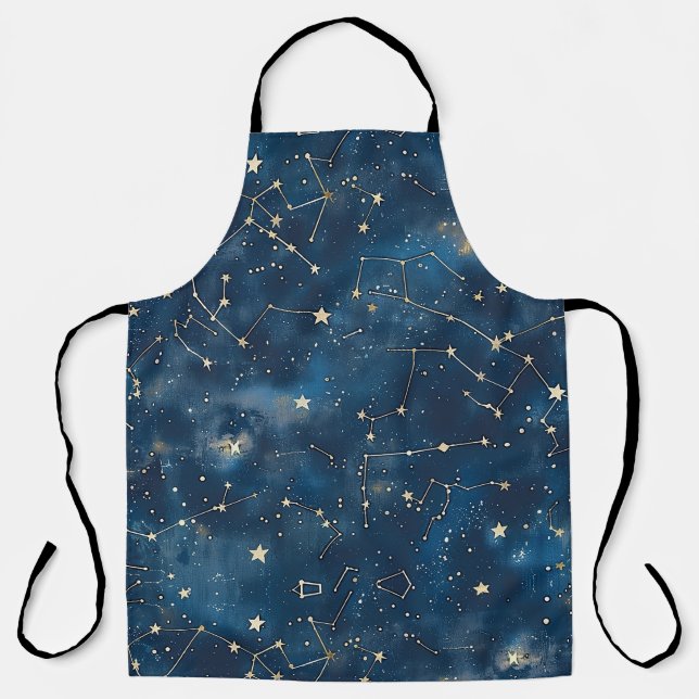 Celestial Constellation - Starry Night (6) Schürze (Vorderseite)