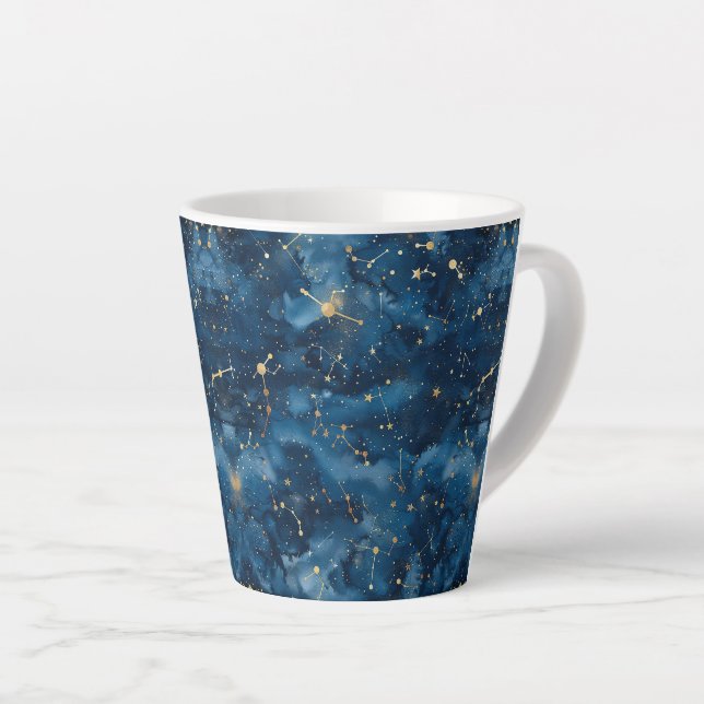 Celestial Constellation - Starry Night (7) Milchtasse (Rechte Ecke)