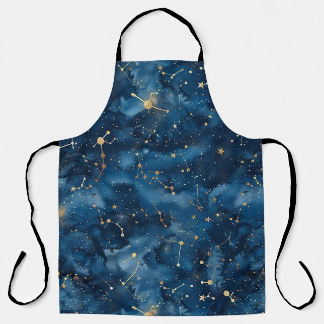 Celestial Constellation - Starry Night (7) Schürze (Vorderseite)