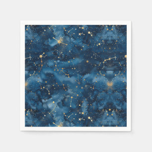 Celestial Constellation - Starry Night (7) Serviette