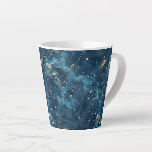 Celestial Constellation - Starry Night (8) Milchtasse (Rechte Ecke)