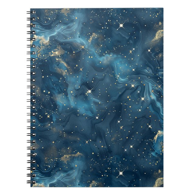 Celestial Constellation - Starry Night (8) Notizblock (Vorderseite)