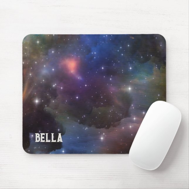 Celestial Cosmic Galaxy Muster Mousepad (Mit Mouse)