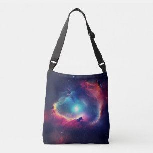 Celestial Cosmos Modern Space Galaxy Sky Tragetaschen Mit Langen Trägern