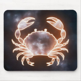 Celestial Crab Art repräsentiert Krebs Zodiac Cons Mousepad