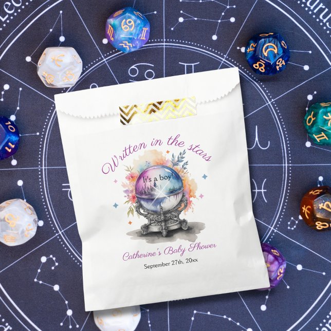 Celestial Crystal Ball Astrology Babydusche Geschenktütchen (Von Creator hochgeladen)