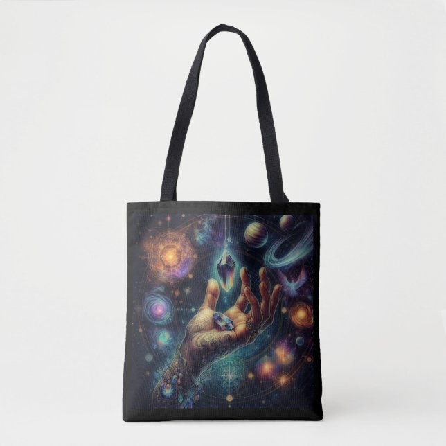 Celestial Crystal in der Palm Galaxy Spacy Tasche (Vorderseite)