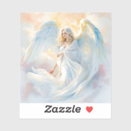 Celestial Dawn - Engel des Friedens und des Lichts Aufkleber