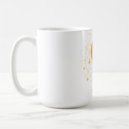 Celestial Desert Fox - Moon and Stars Cosmic Kaffeetasse
