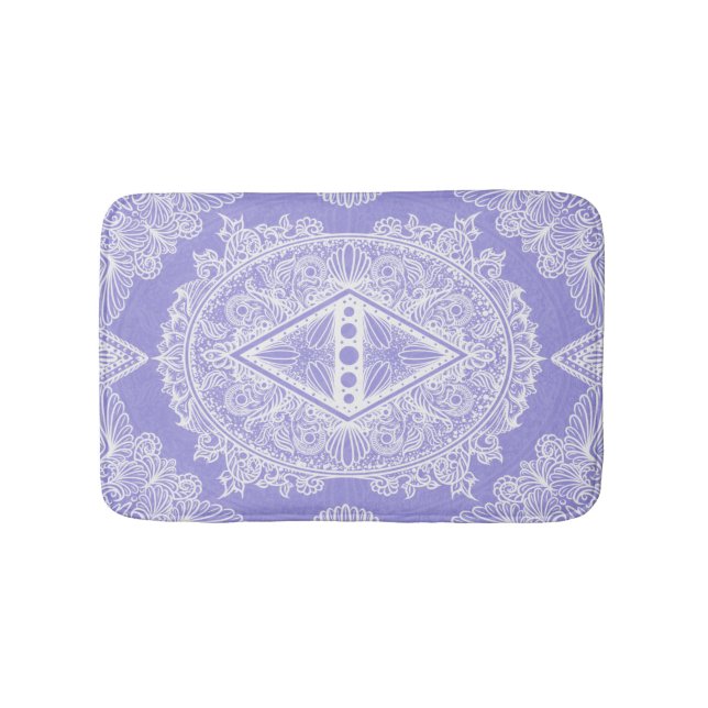 Celestial Diamond Mandala Badematte (Vorderseite)