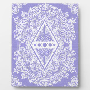 Celestial Diamond Mandala Fotoplatte