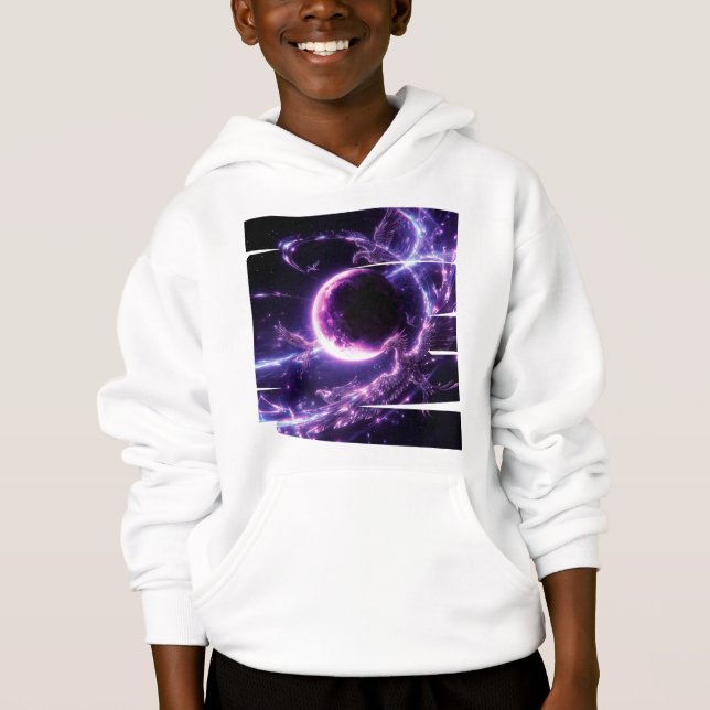 Celestial Dragons: Moonlight Odyssey Hoodie (Vorderseite)
