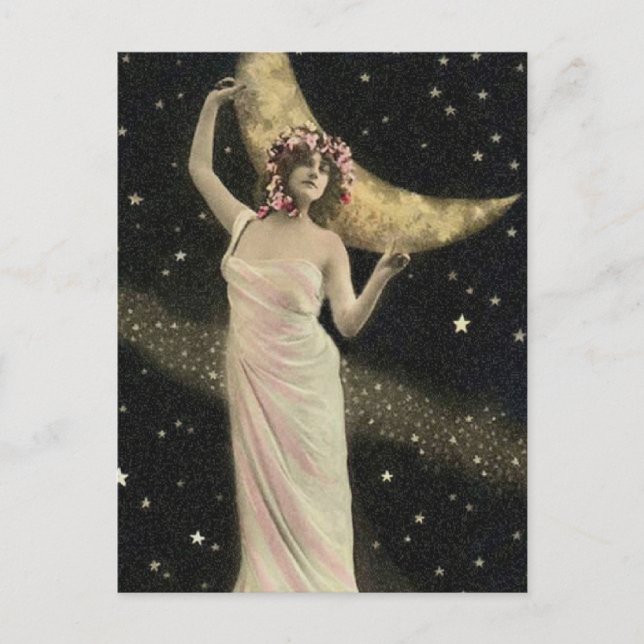Celestial Drama Queen Postkarte (Vorderseite)