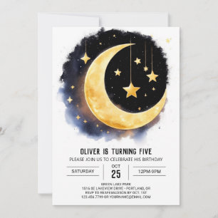Celestial Dreamscape Geburtstag Einladung