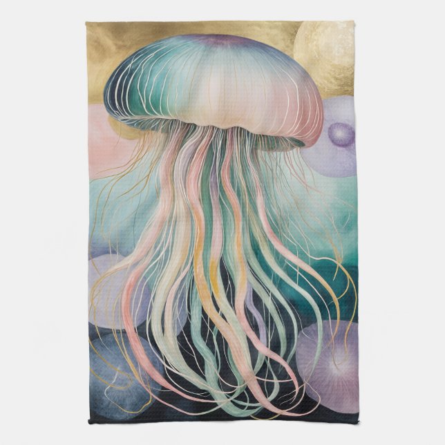 Celestial Drifter Geschirrtuch (Vertikal)