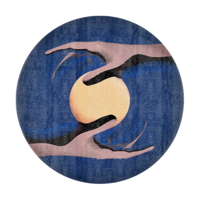 Celestial Embrace Schneidebrett (Vorderseite)