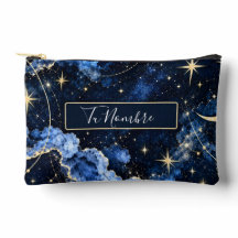 celestial, estrellas, luna, acuarela, accesorios