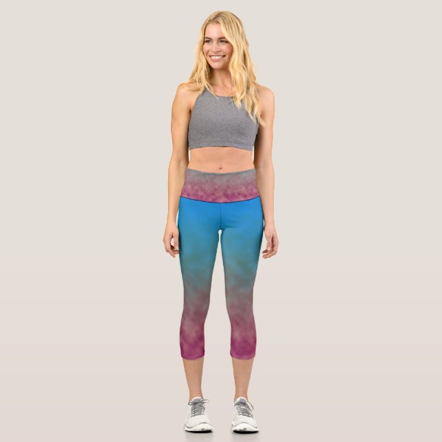 Celestial Fade Capri Leggings (Vorderseite)