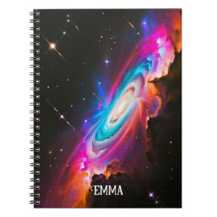 Celestial Fantasy Black Hole Individuelle Name Notizblock