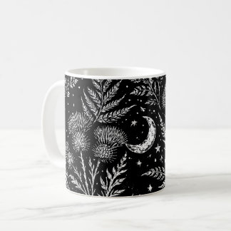 Celestial Fern Moon Mug