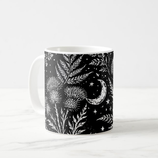 Celestial Fern Moon Mug (Devant gauche)