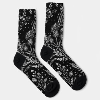 Celestial Fern Moon Socks Socken
