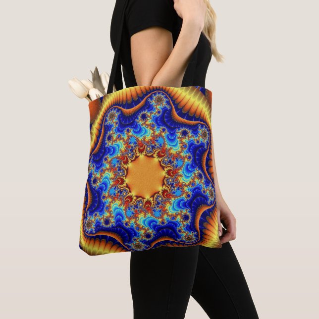 Celestial Fractalscope Tote Bag Tasche (Von Nahem)