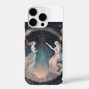 Celestial Gemini Zodiac Sign iPhone 16 Pro Hülle