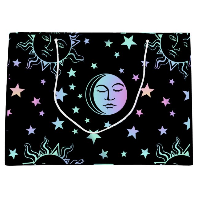 Celestial Gift Bag Große Geschenktüte (Vorderseite)