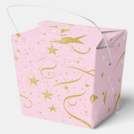 Celestial Gift - Pink & Gold Star Geschenkboxen Geschenkschachtel