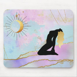 *~* Celestial Goddess Rainbow Pastel Glitzer AP22 Mousepad