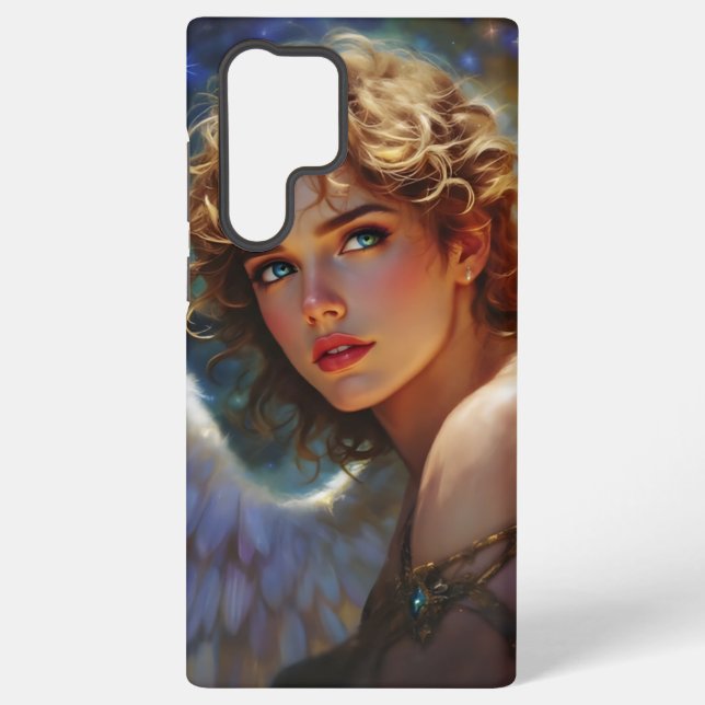 Celestial Guardian - Engel der Sterne Samsung Galaxy Hülle (Rückseite)