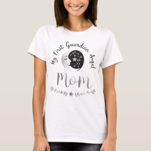 Celestial Guardian Mama   Moon & First Journey Art T-Shirt