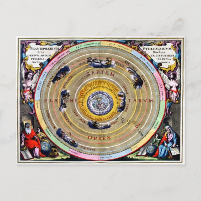 Celestial Harmonia Macrocosmica Postkarte (Vorderseite)