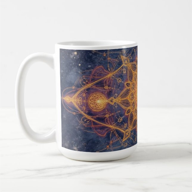 Celestial Harmony – Portal of the Sacred Light Kaffeetasse (Links)