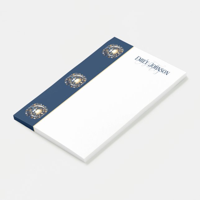 Celestial Harmony Post-it Klebezettel (angewinkelt)